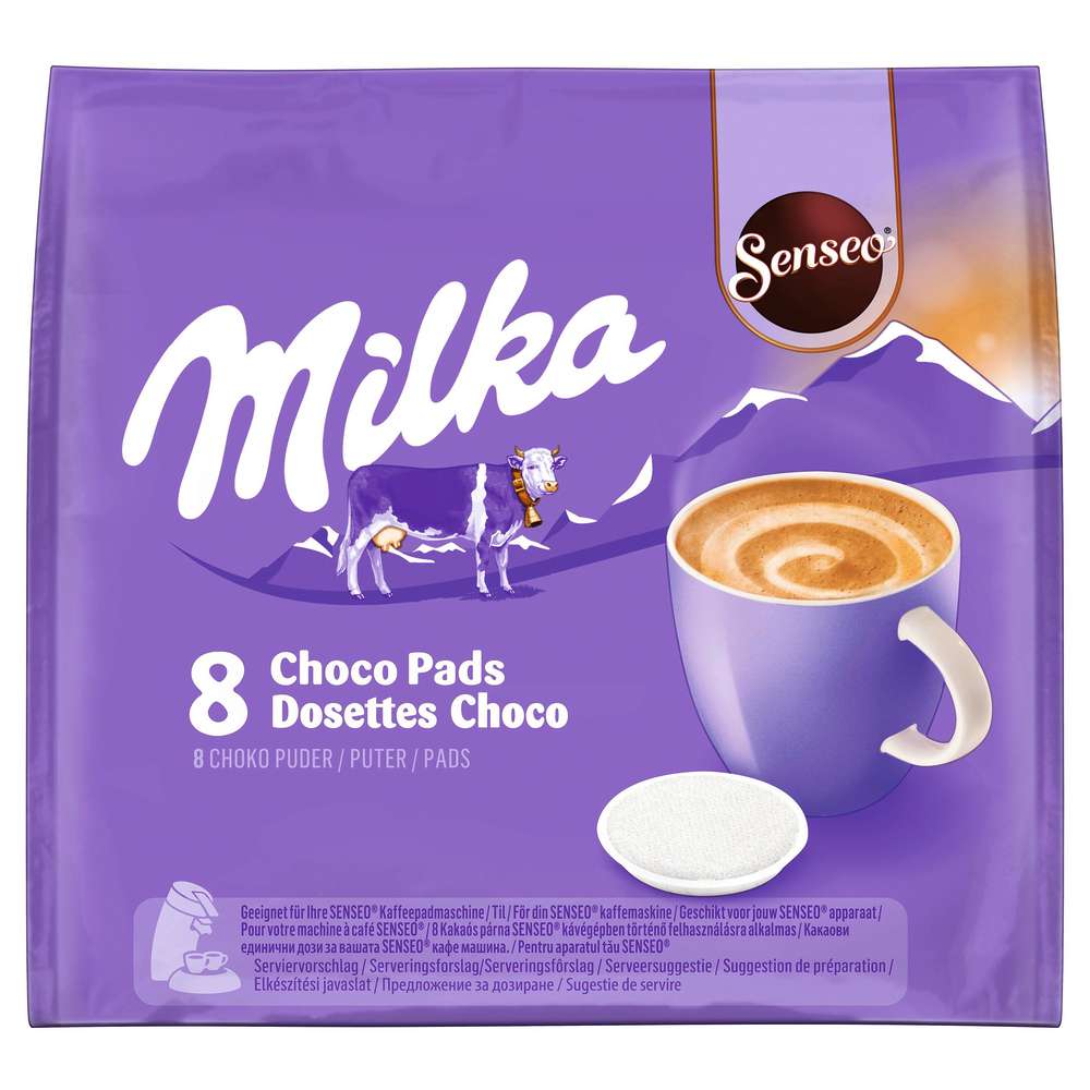 Produktabbildung Senseo Schokoladenpads Milka 