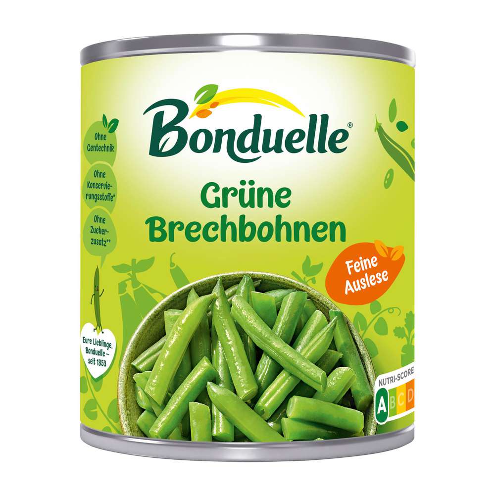 Produktabbildung Bonduelle Grüne Brechbohnen, mittelfein