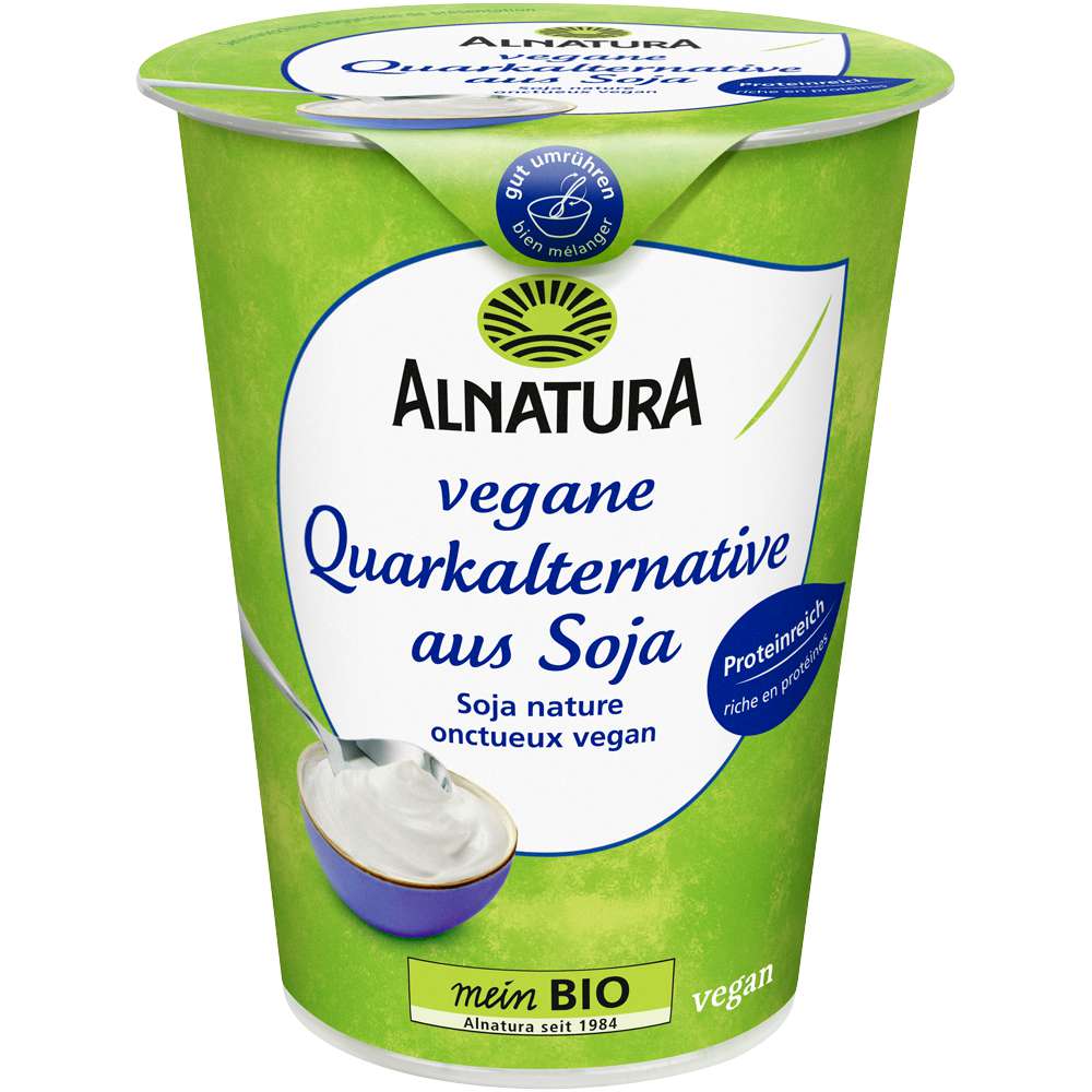 Produktabbildung Alnatura Bio Soja-Quarkalternative