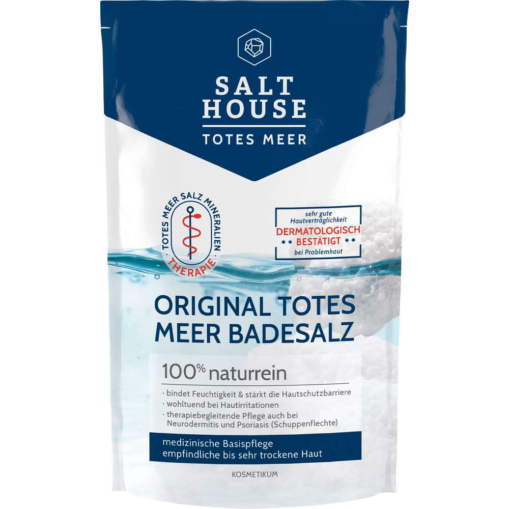 Produktabbildung Salthouse Totes Meer Badesalz pur