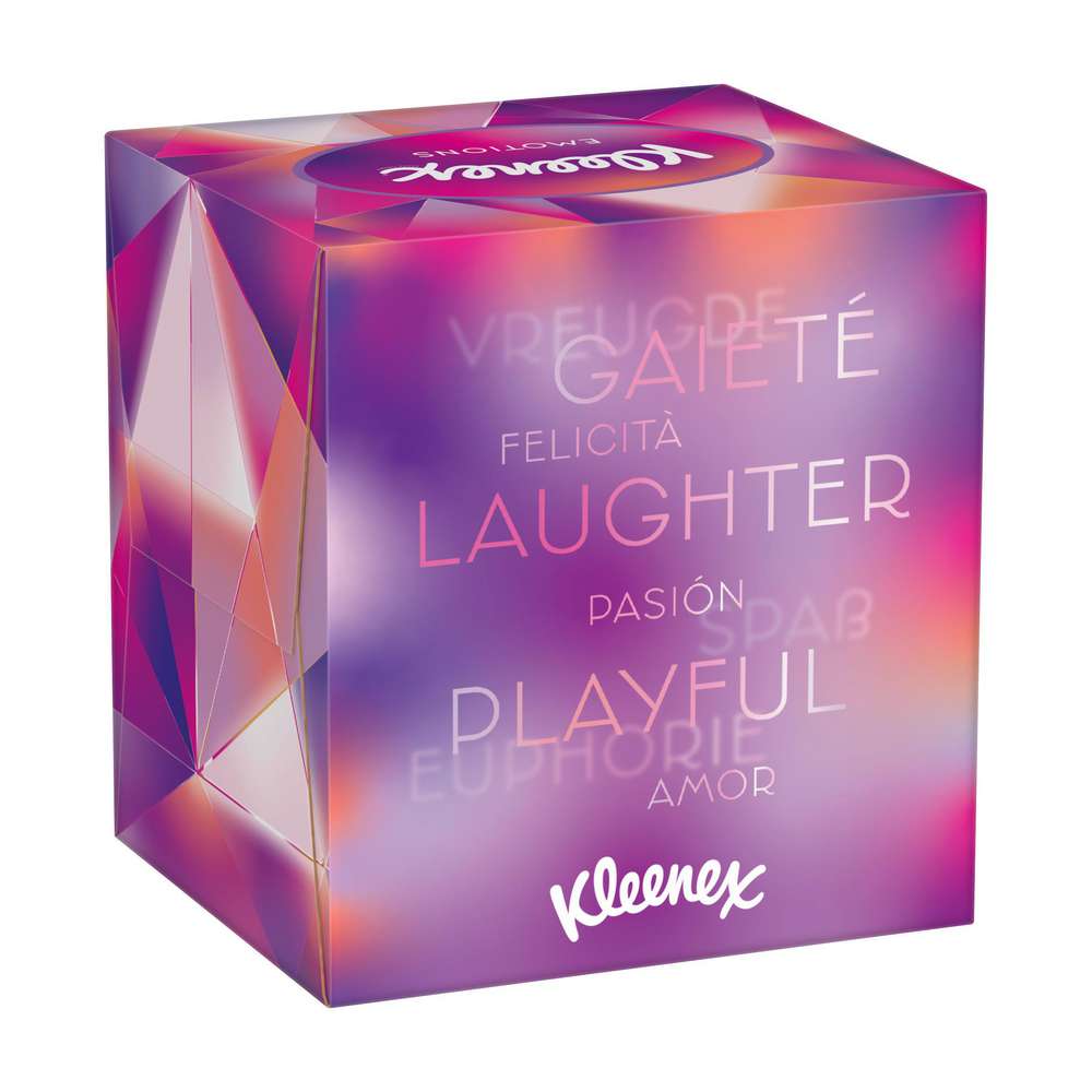 Produktabbildung Kleenex Kosmetiktücher Box, verschiedene Designs