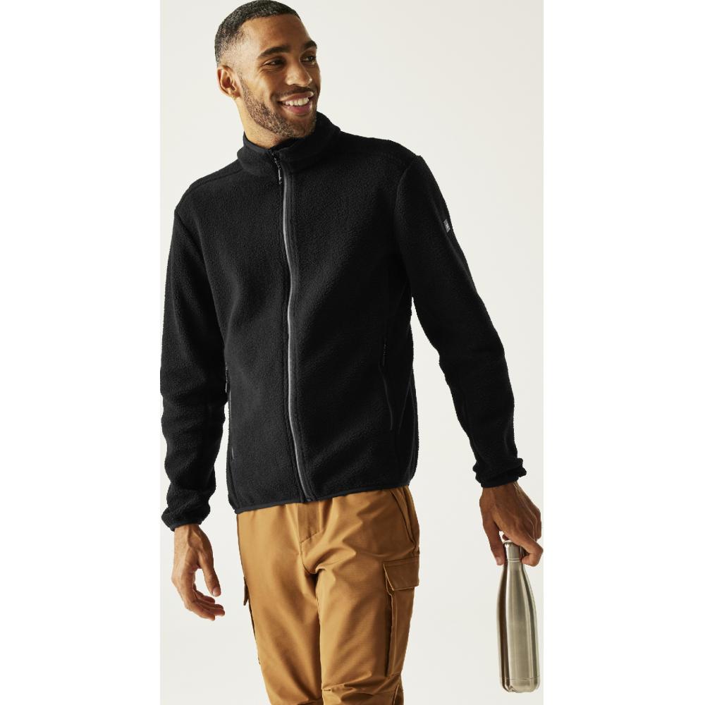 Produktabbildung keine Marke Damen-Fleecejacke mit Kapuze, je Artikel