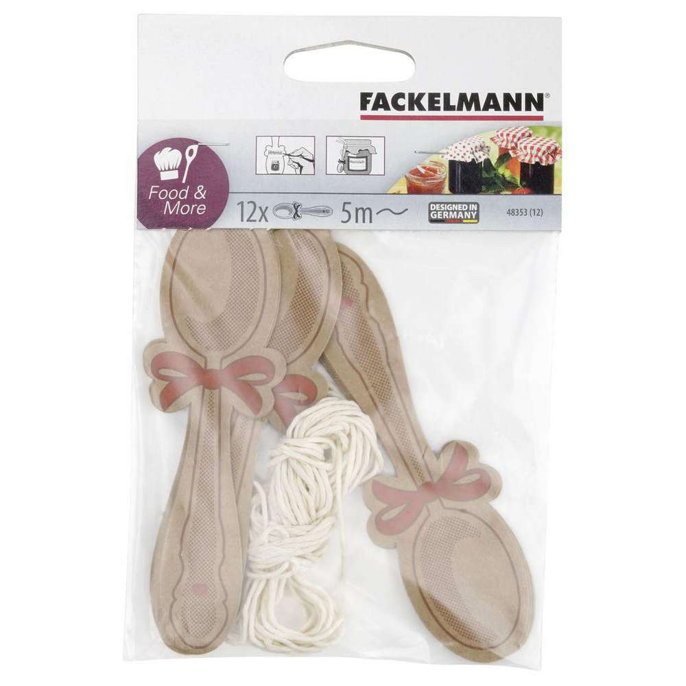 Produktabbildung Fackelmann Geschenkanhänger mit Schnur, Löffel Motiv