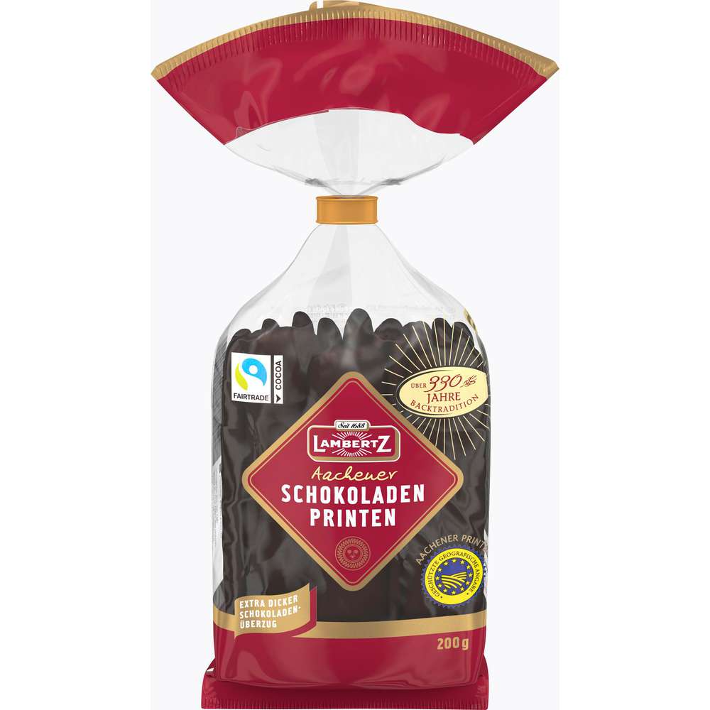 Produktabbildung Lambertz Aachener Schokoladen-Printen