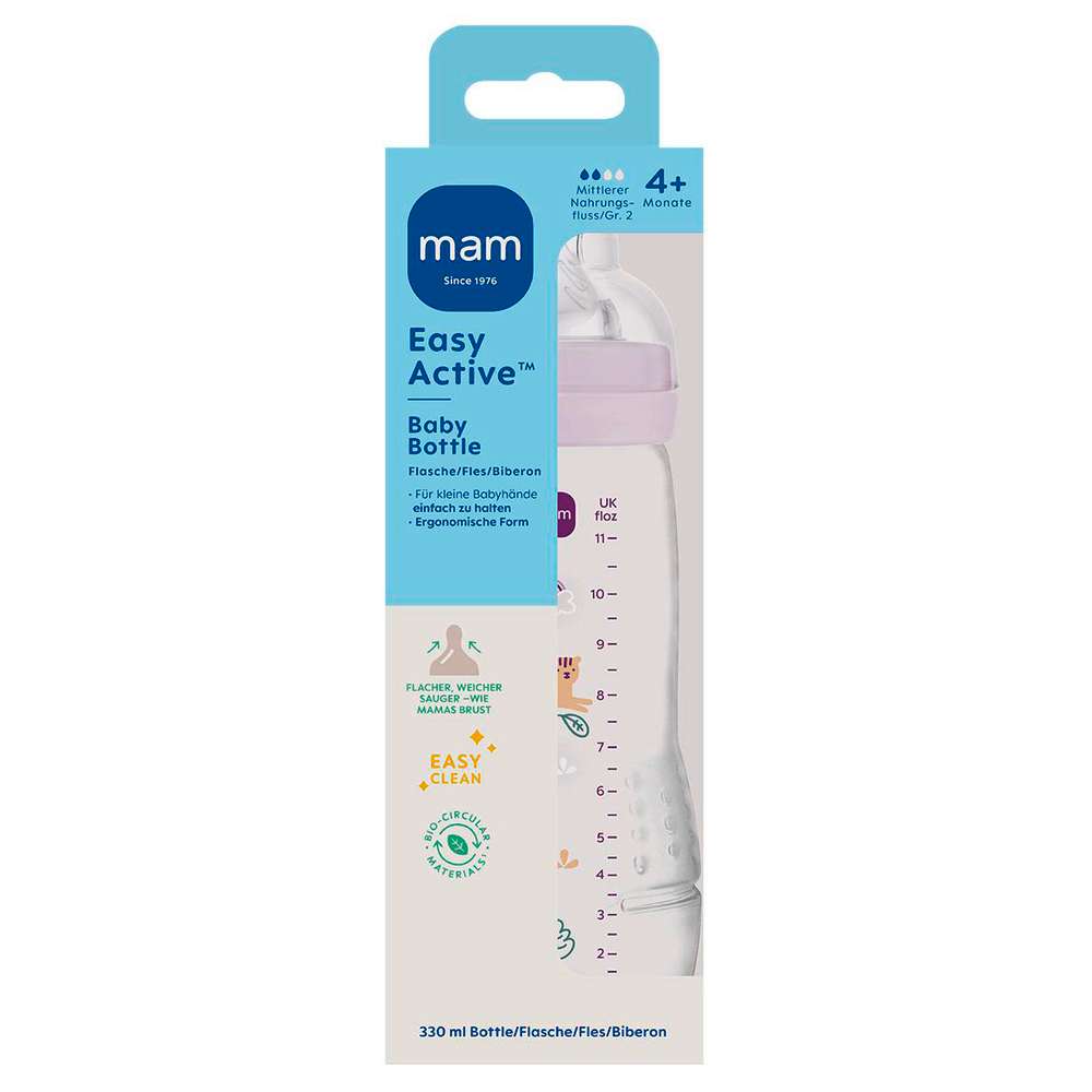 Produktabbildung MAM Easy Active Baby Bottle 4+M