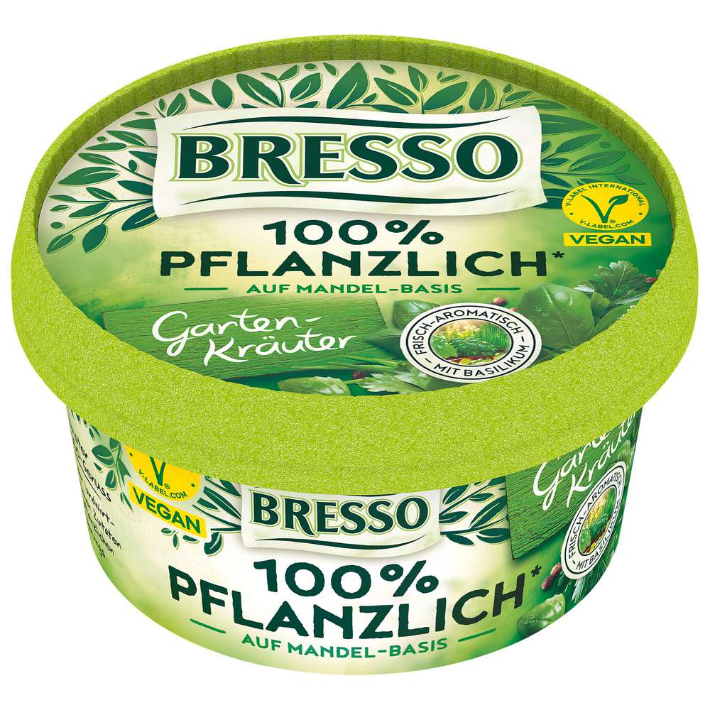 Produktabbildung Bresso Brotaufstrich Pflanzlich, Gartenkräuter