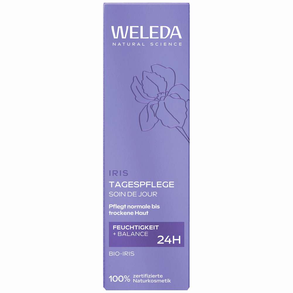 Produktabbildung Weleda Tagespflege Iris, Normale bis trockene Haut