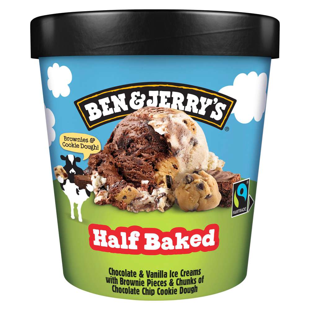 Produktabbildung Ben & Jerry's Eis Half Baked