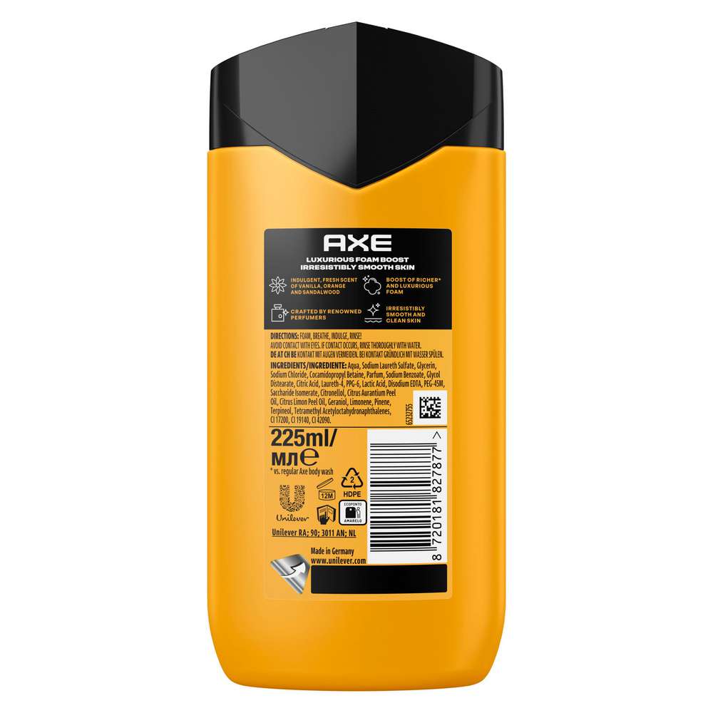 Produktabbildung Axe Duschgel Fine Frangance, Black Vanilla