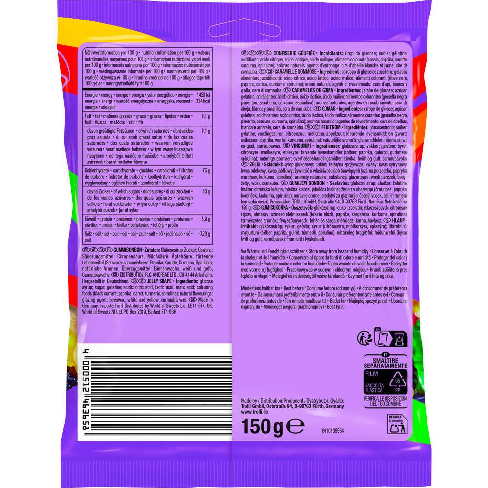 Produktabbildung Trolli Fruchtgummi The Squiggles