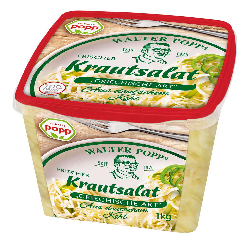 Produktabbildung Popp Krautsalat Griechische Art