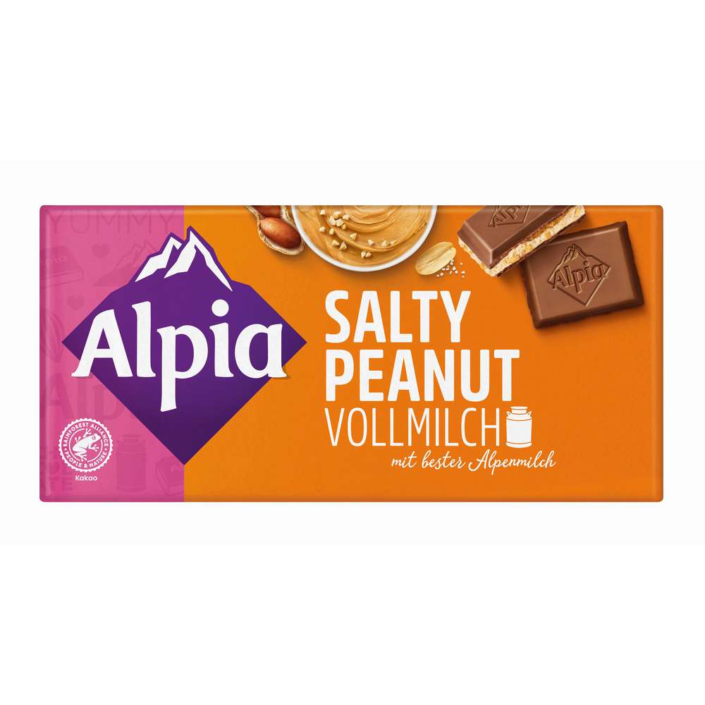 Produktabbildung Alpia Tafelschokolade, Salty Peanut