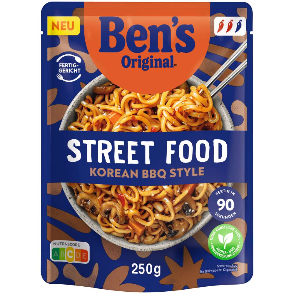 Produktabbildung BEN'S ORIGINAL Street Food Korean BBQ Style