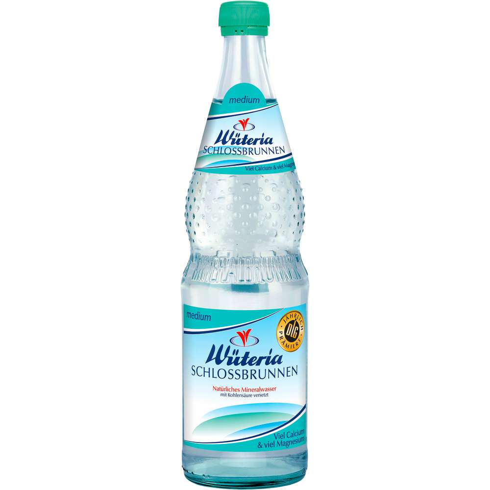 Produktabbildung Wüteria Mineralwasser Schlossbrunnen, Medium