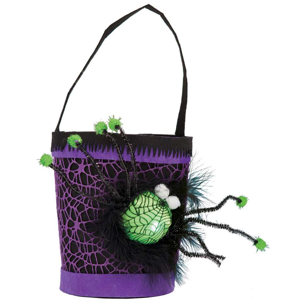 Produktabbildung Party x People Eimer Trick or Treat, lila