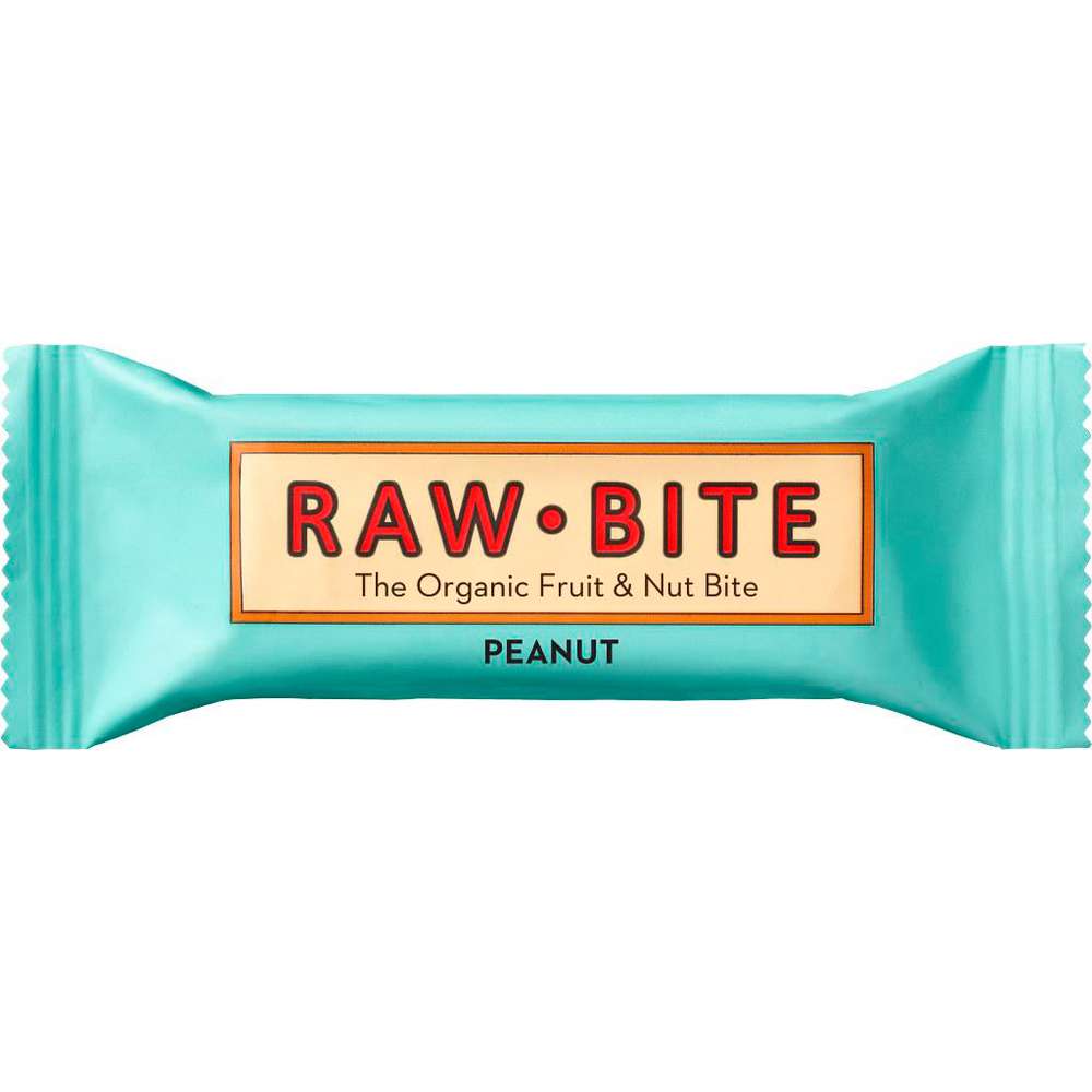 Produktabbildung RAW BITE Erdnuss-Riegel