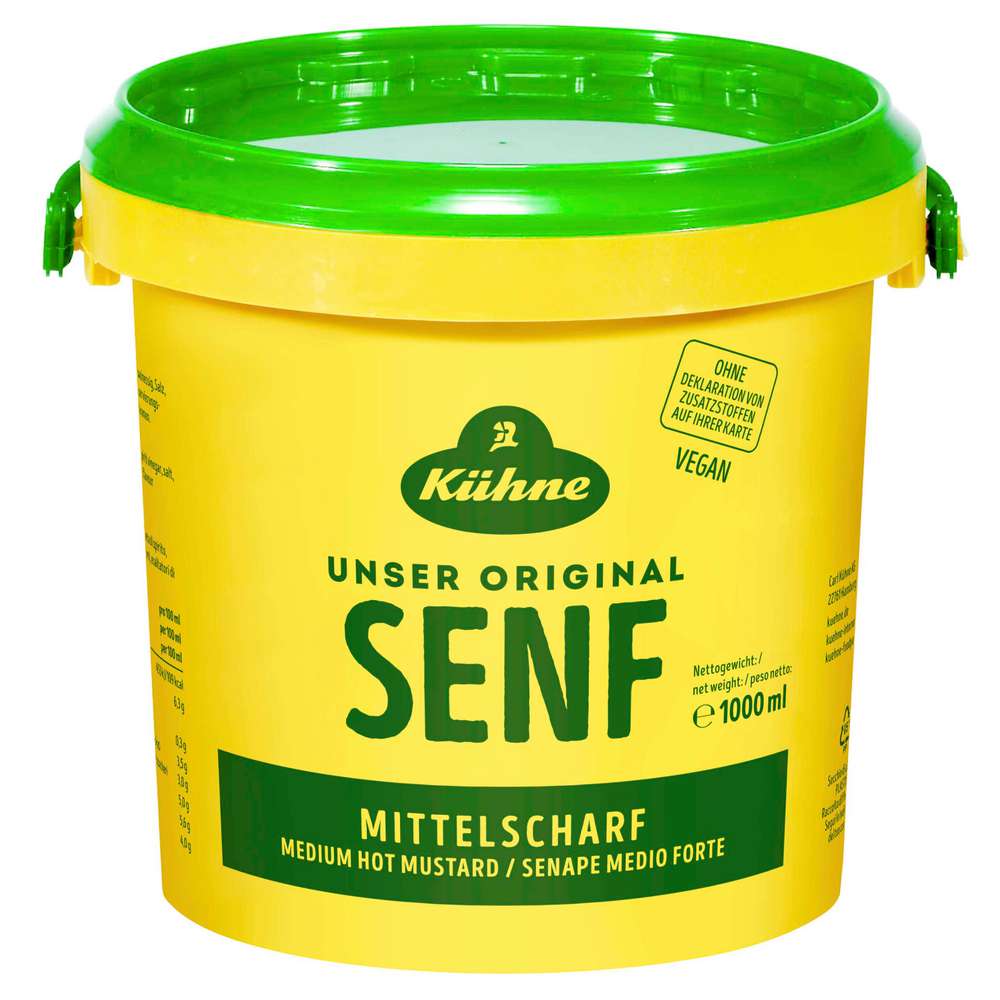 Produktabbildung Kühne Senf, würzig
