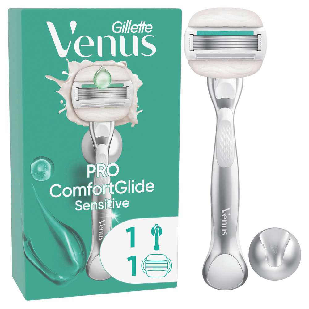 Produktabbildung Gillette Venus Pro ComfortGlide Sensitive Rasierer + 1 Klinge