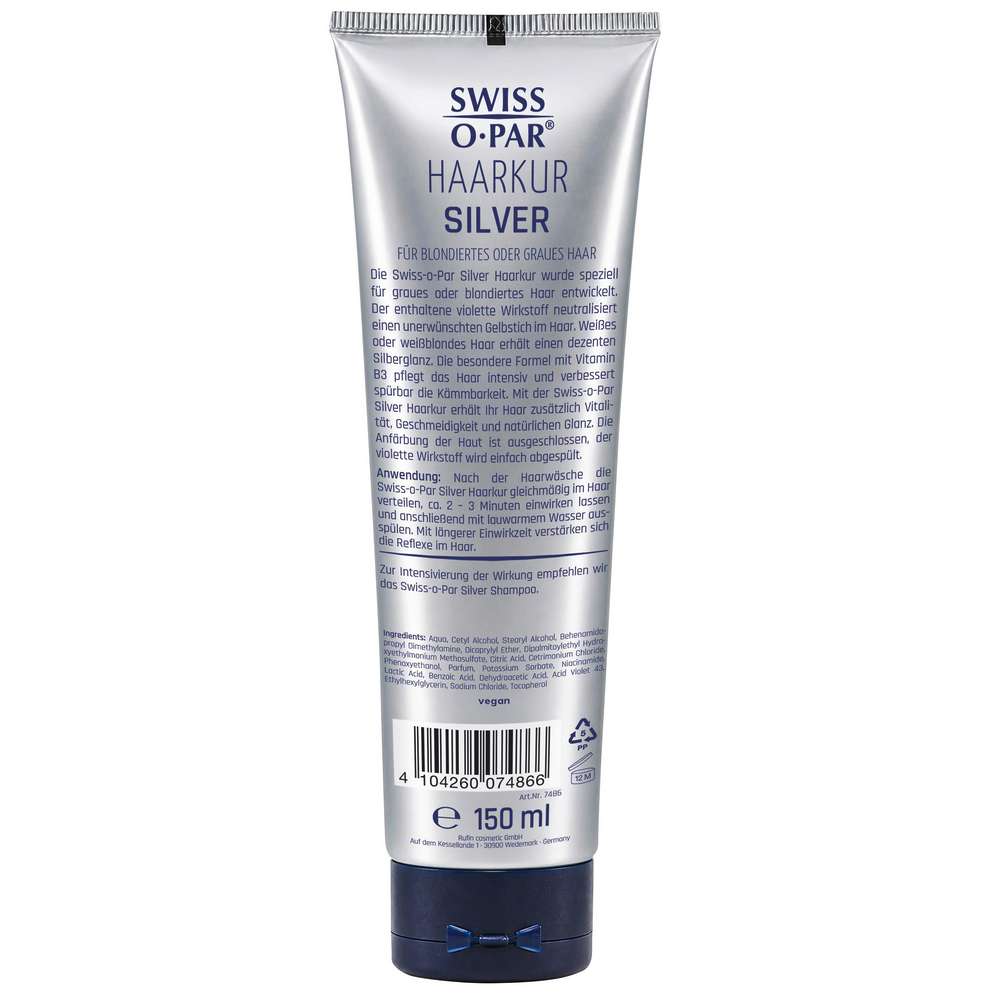 Produktabbildung Swiss-o-Par Haarkur, Silver