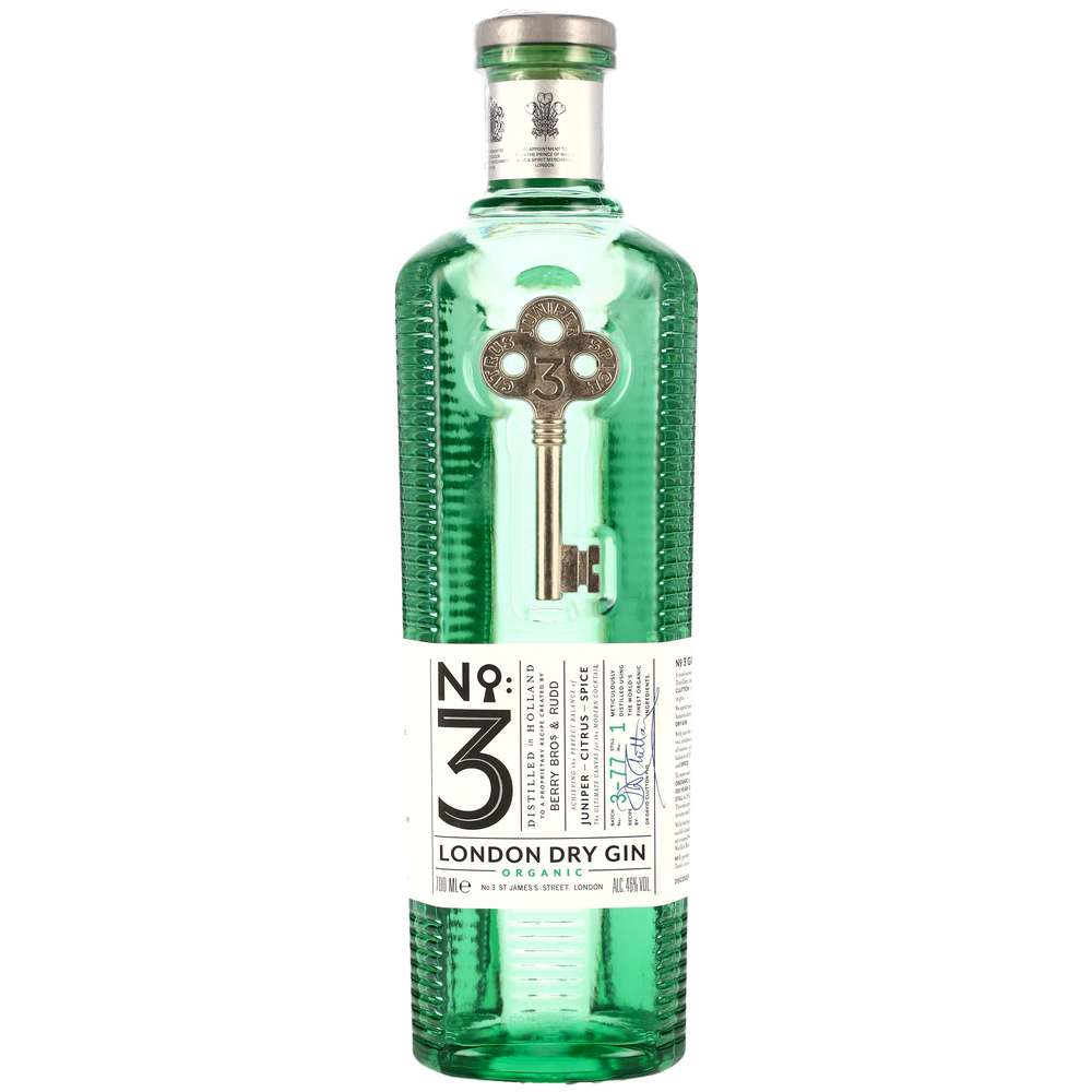 Produktabbildung No.3 London Dry Gin Organic 46%