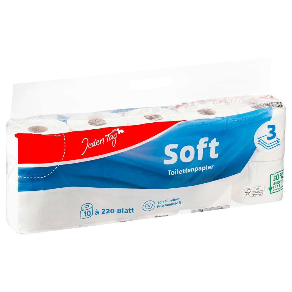 Produktabbildung Jeden Tag Toilettenpapier Classic