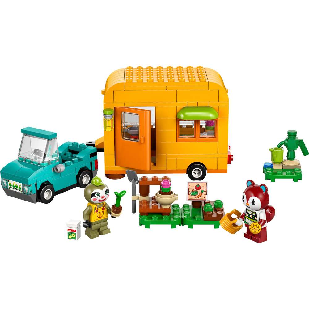 Produktabbildung Lego LEGO Animal Crossing Gerds Wohnwagen & Gärtnerei 77054