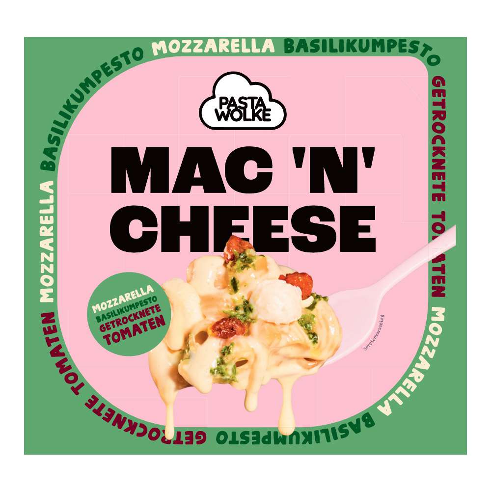 Produktabbildung Pasta Wolke Pasta Mac 'N' Cheese Mozzarella & Basilikumpesto