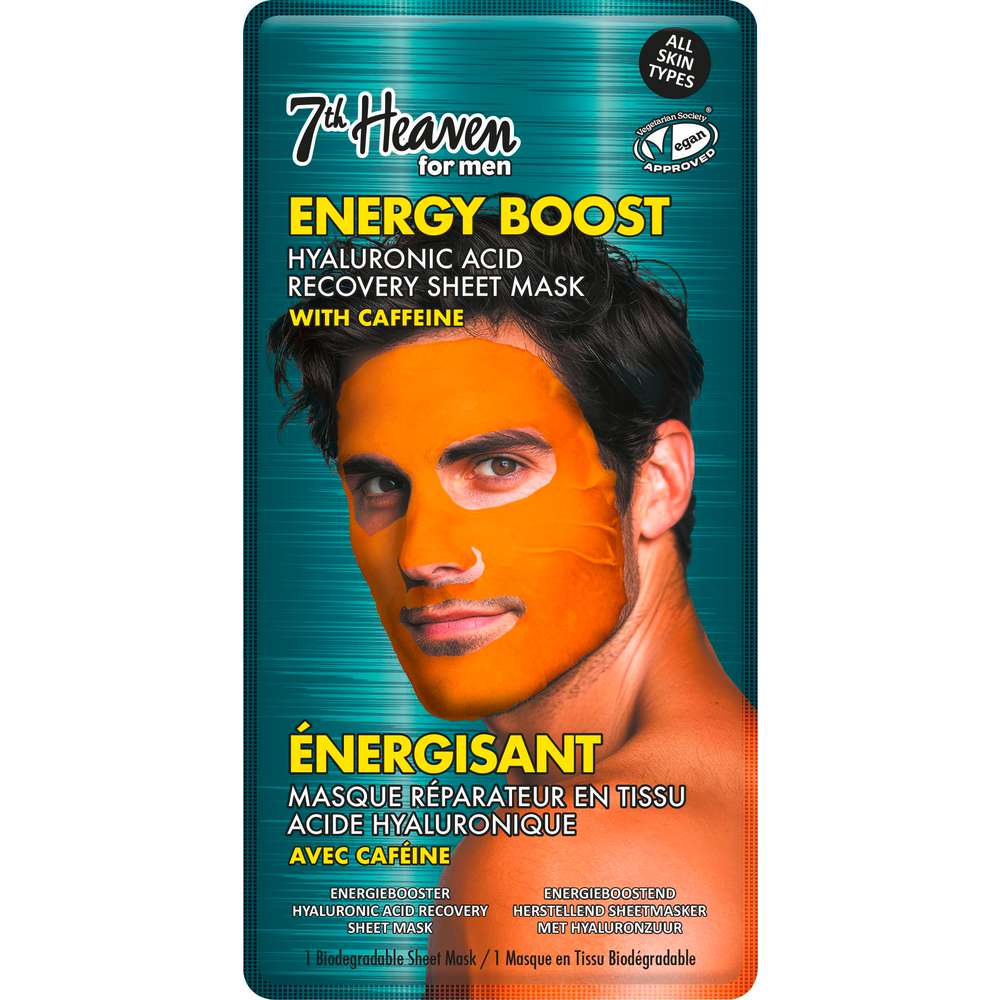Produktabbildung 7th Heaven Men's Energy Boost Tuchmaske