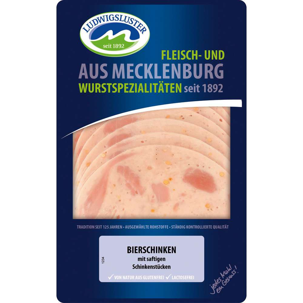 Produktabbildung Ludwigsluster Bierschinken