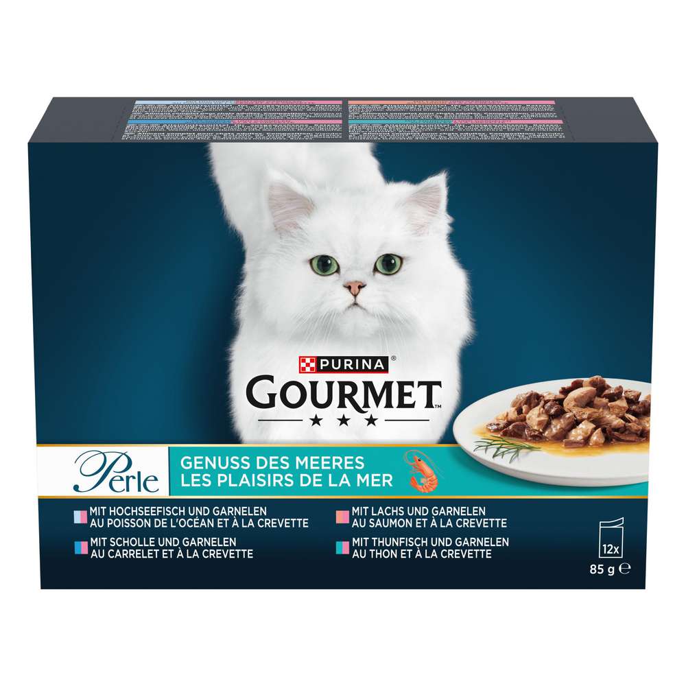 Produktabbildung Purina Katzen-Nassfutter Gourmet Perle, Meermix