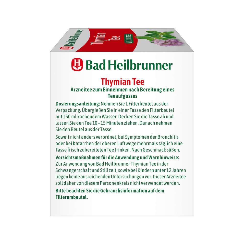 Produktabbildung Bad Heilbrunner Thymian Tee