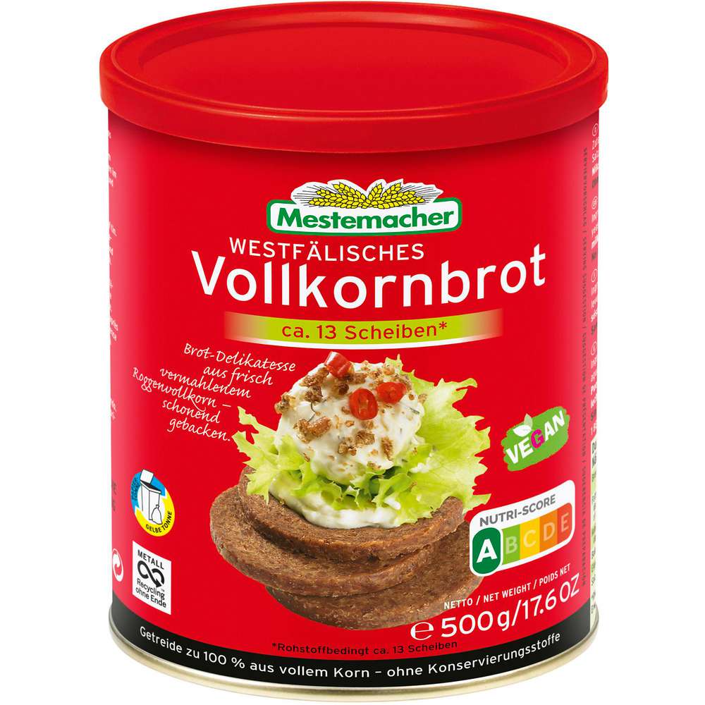 Produktabbildung Mestemacher Vollkornbrot