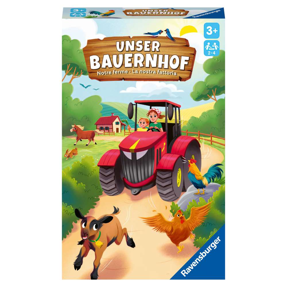 Produktabbildung Ravensburger Mitbringspiel Unser Bauernhof