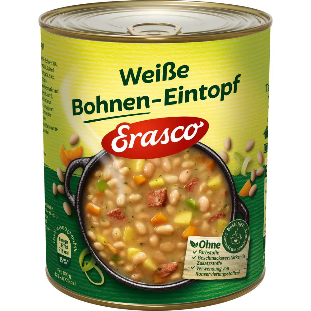 Produktabbildung Erasco Weiße Bohnen-Eintopf