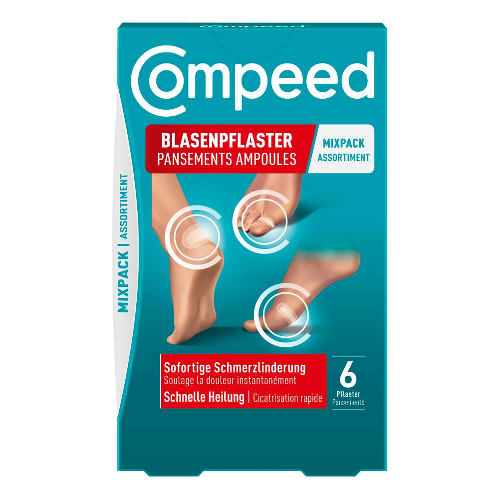 Produktabbildung Compeed Blasenpflaster, Mixpack, 6 Stück