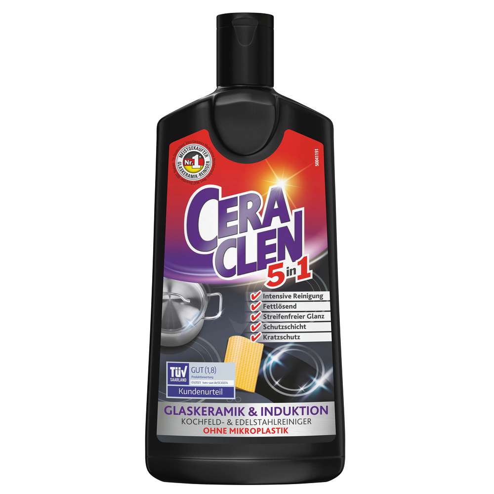 Produktabbildung Ceraclen 3in1 Reiniger & Pflege für Glaskeramik