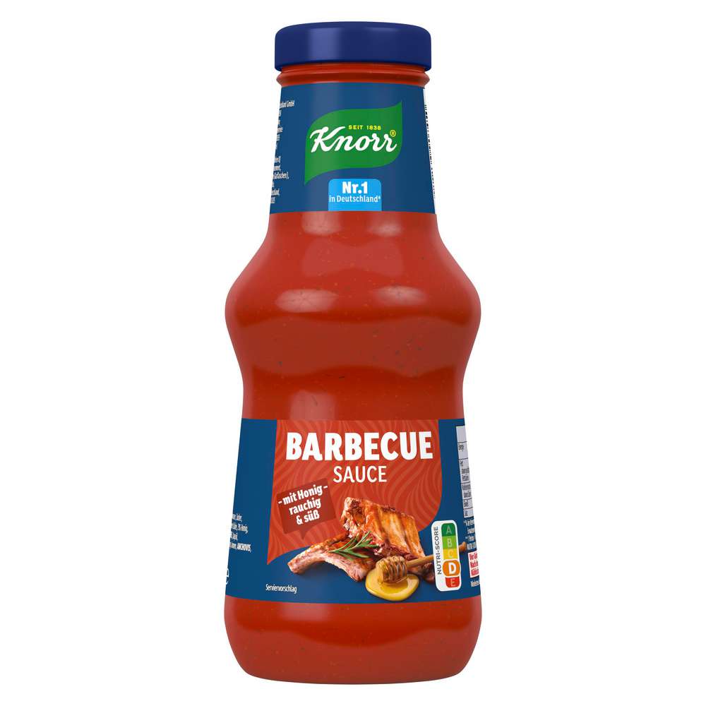 Produktabbildung Knorr Barbecue Sauce mit Honig