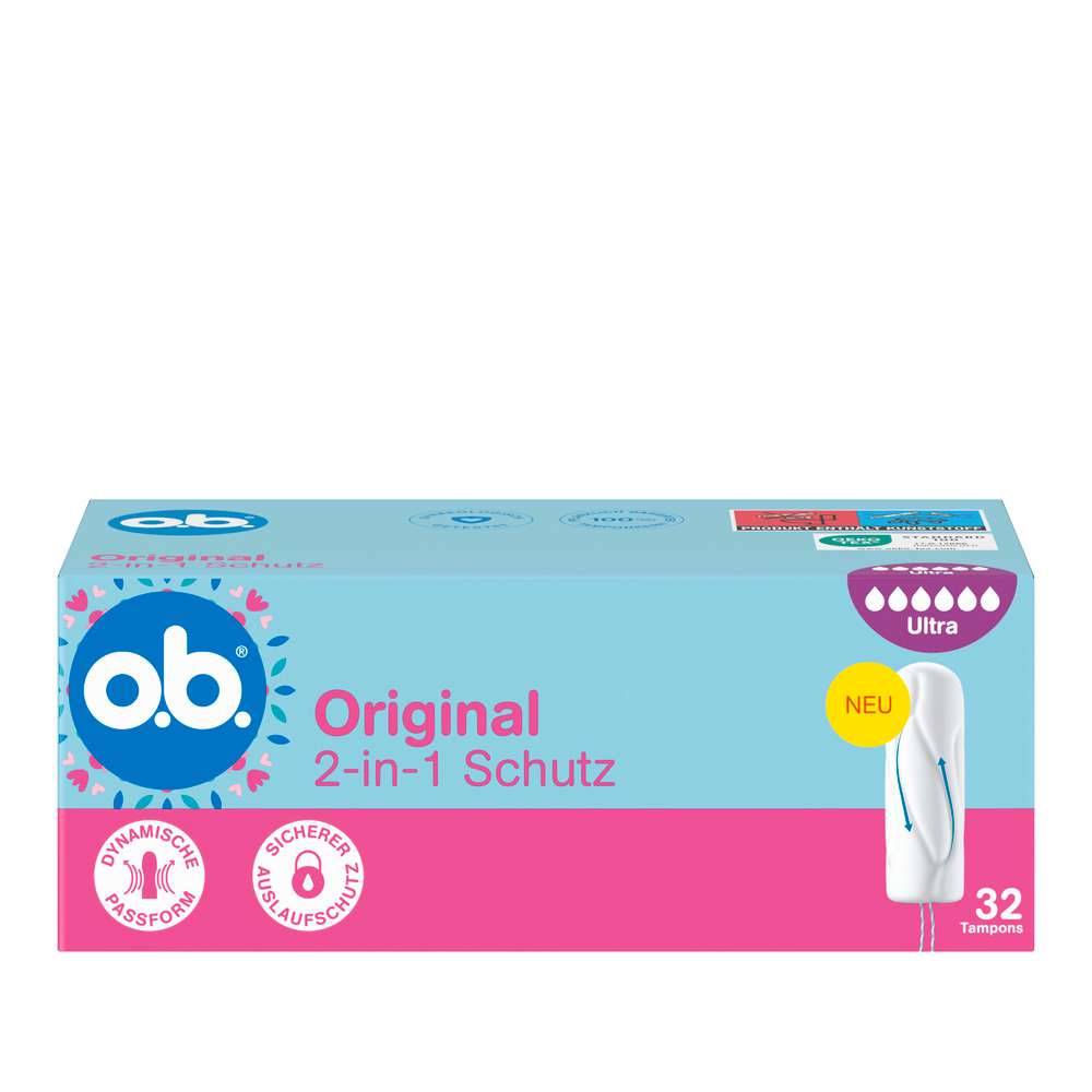 Produktabbildung o.b. Tampons Original, Ultra