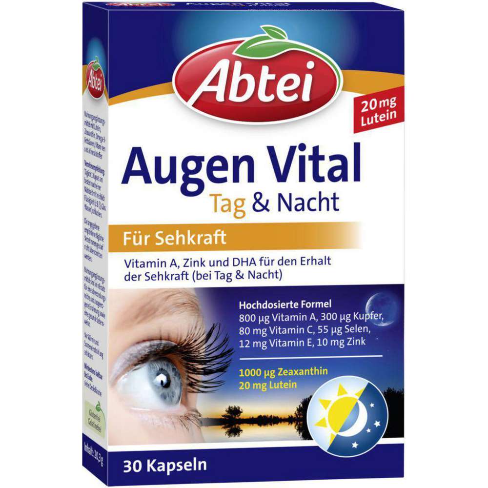 Produktabbildung Abtei Augen Vital Kapseln