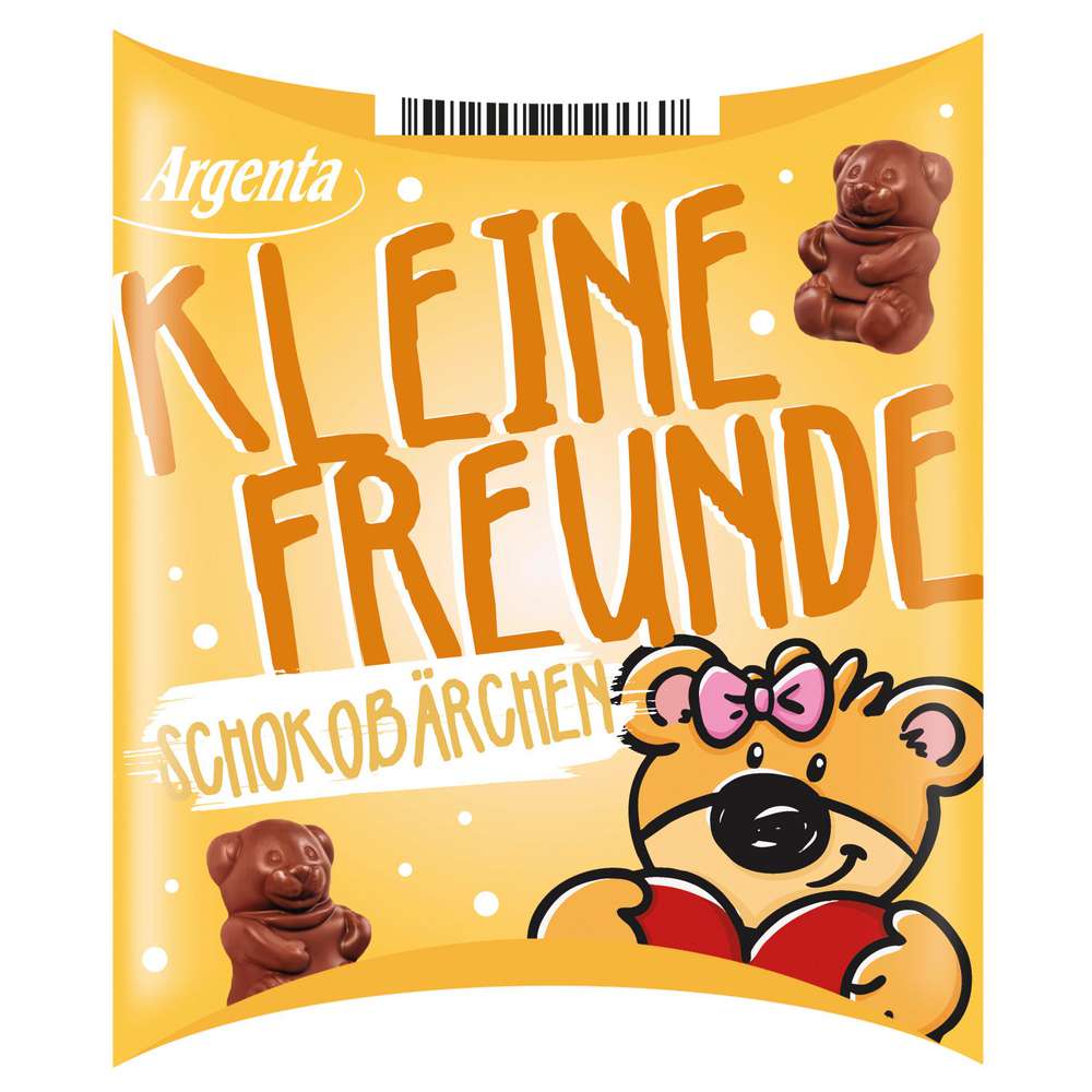 Produktabbildung Argenta Schokobärchen Vollmilchschokolade