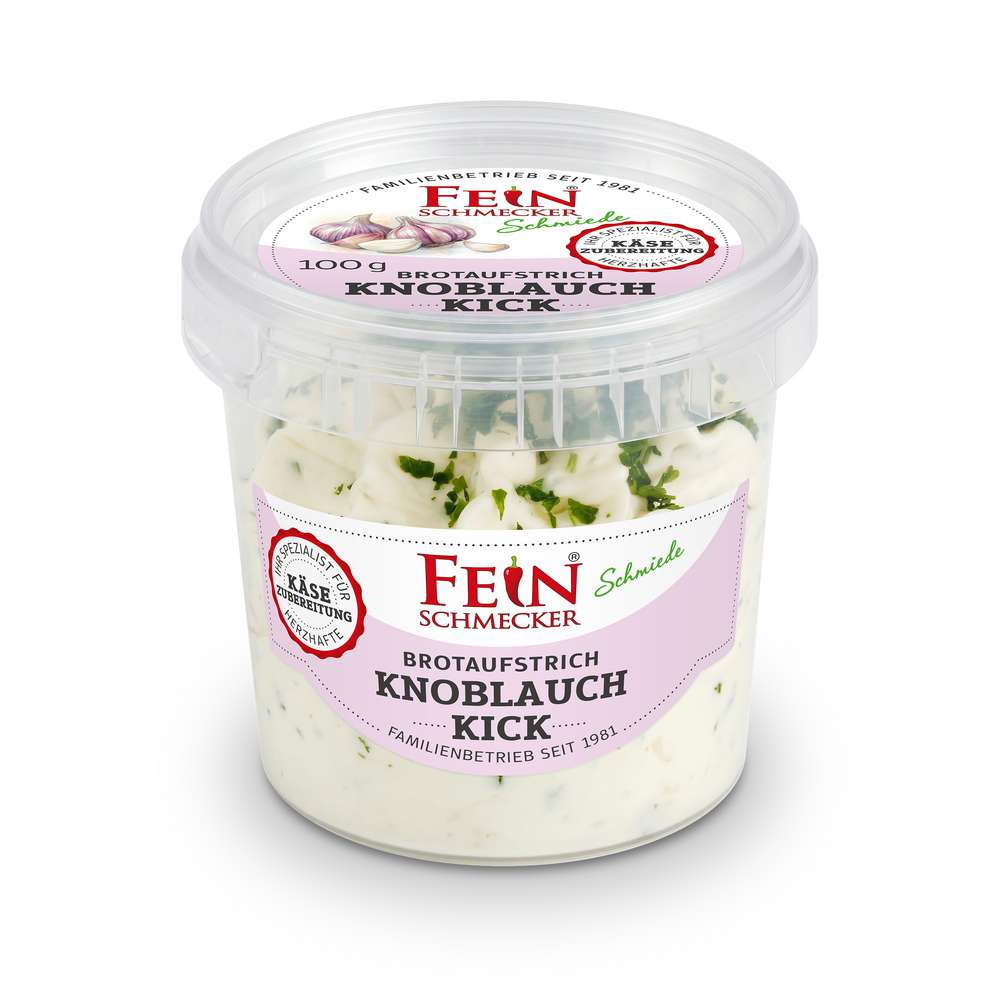 Produktabbildung Feinschmeckerschmiede Brotaufstrich, Knoblauch Kick