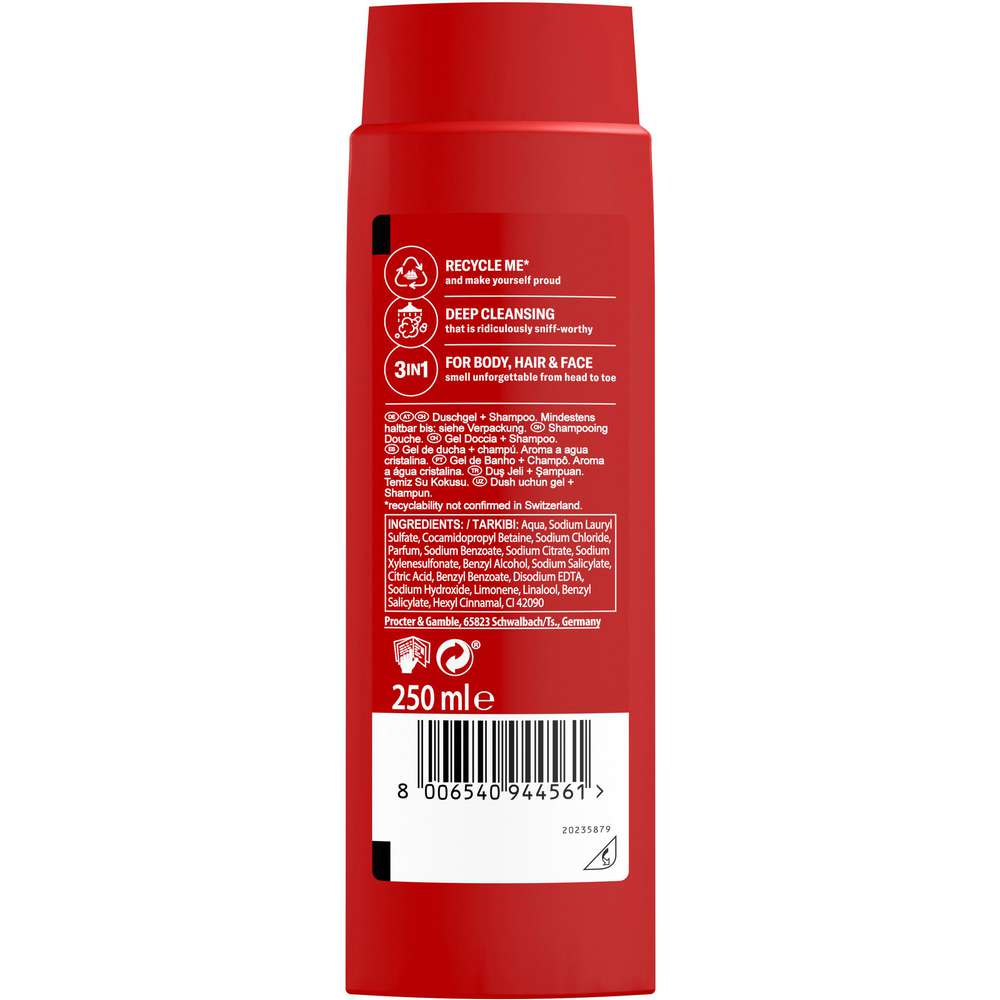 Produktabbildung Old Spice Duschgel 3in1, Whitewater
