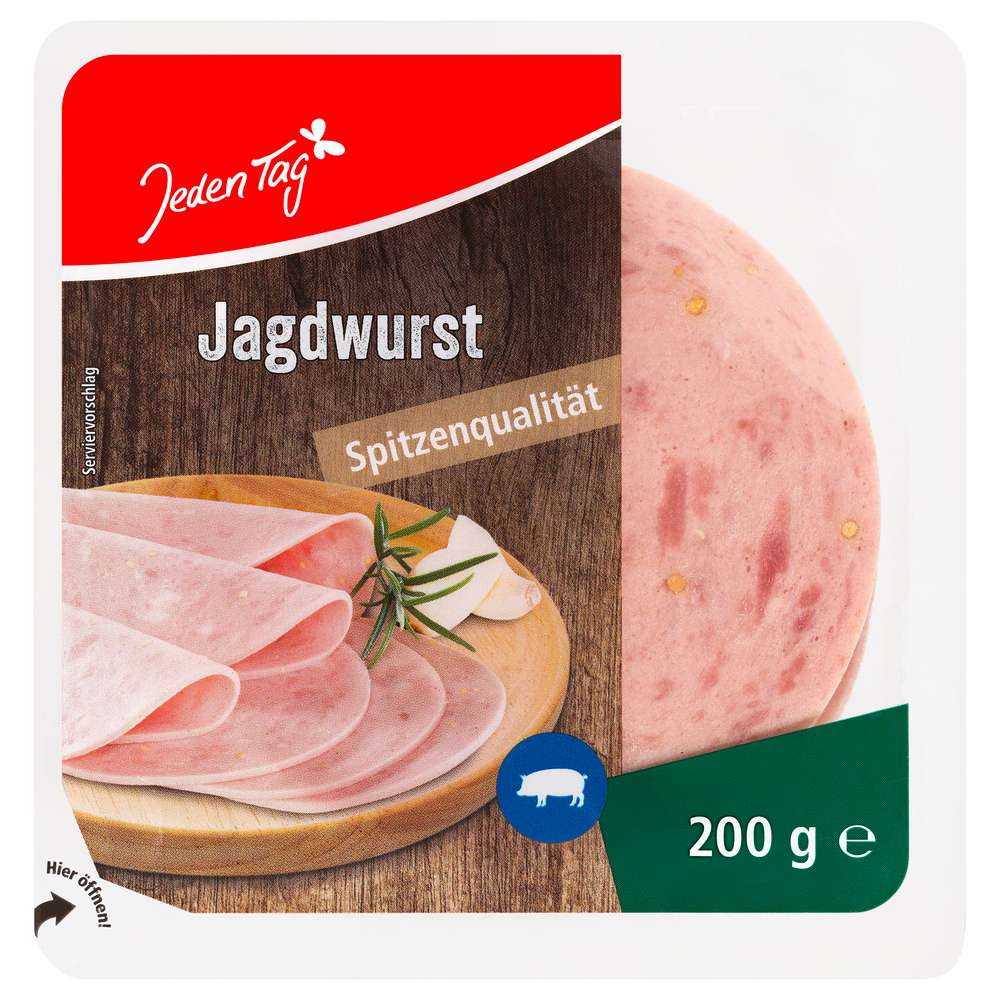 Produktabbildung Jeden Tag Jagdwurst