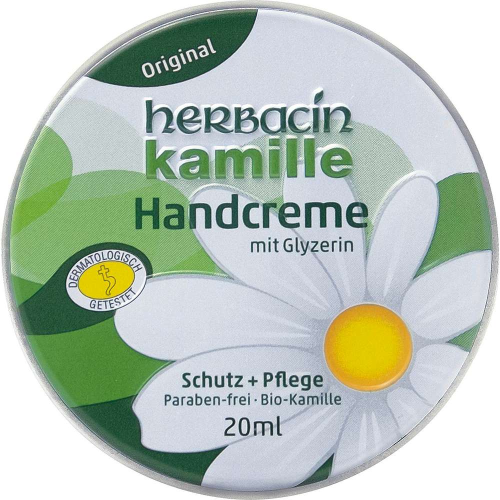 Produktabbildung Herbacin Handcreme Schutz + Pflege, Kamille