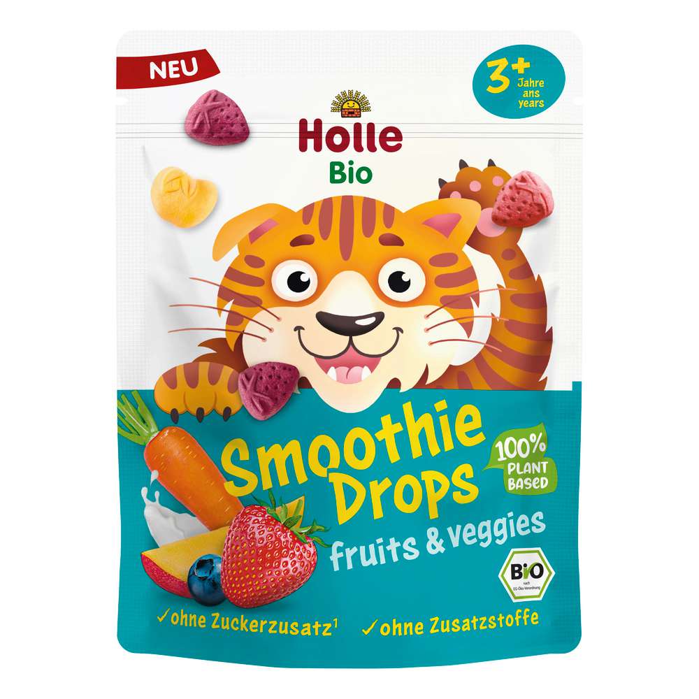 Produktabbildung Holle Bio SmoothieDrops Fruits & Veggies
