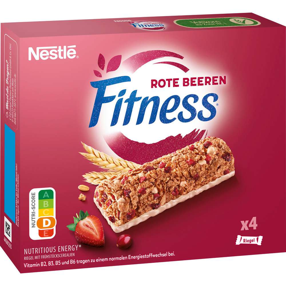 Produktabbildung Nestle Müsliriegel Fitness, Rote Beeren