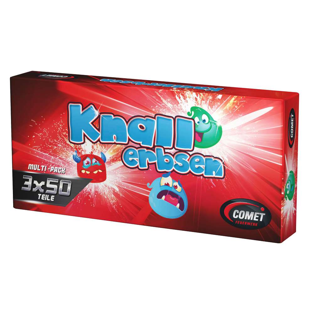 Produktabbildung Comet Knallerbsen, Multi-Pack