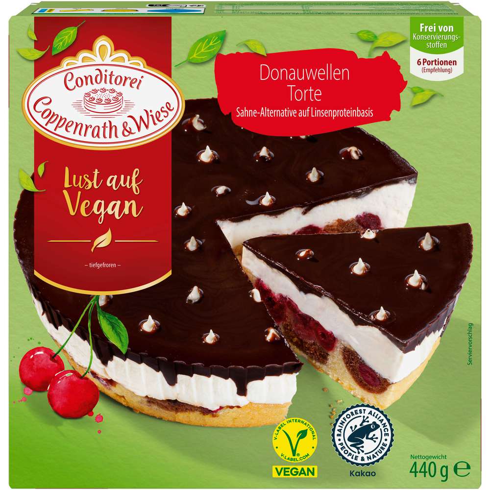 Produktabbildung Conditorei Coppenrath & Wiese Donauwellen-Torte, Vegan