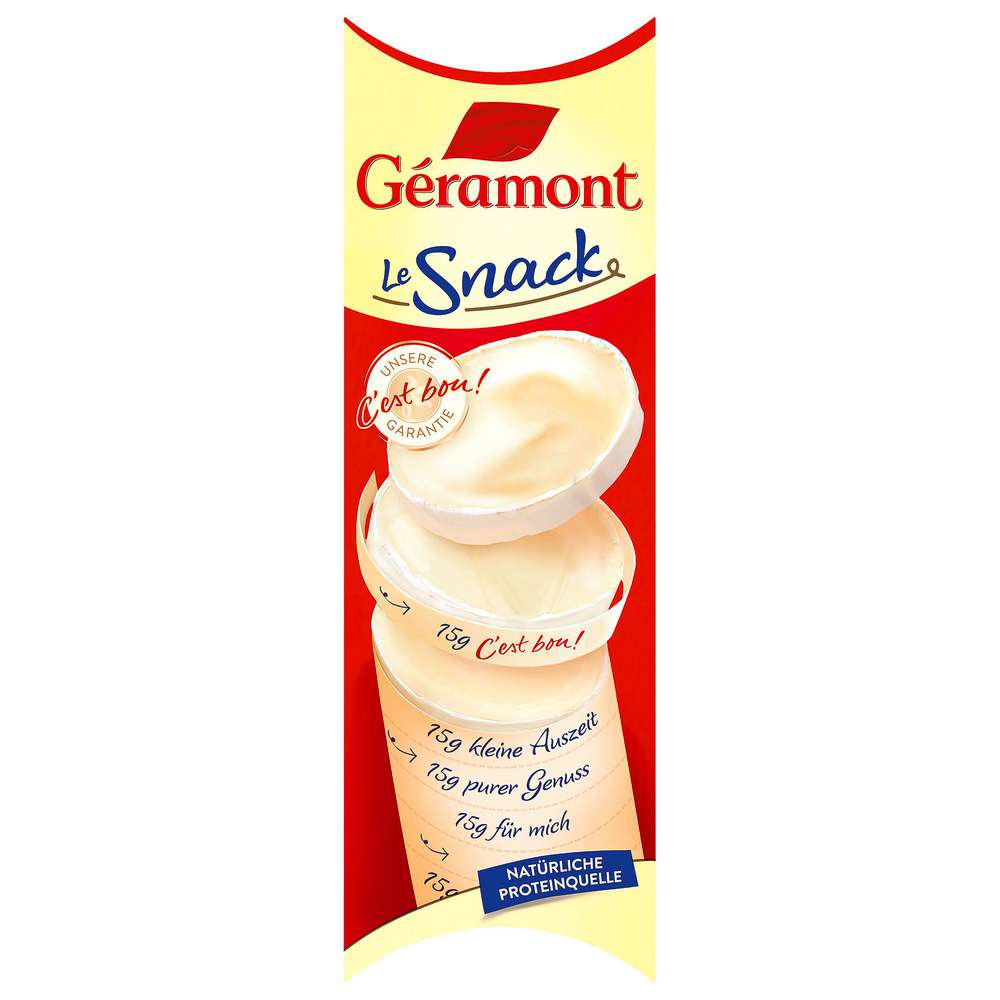 Produktabbildung Géramont Weichkäse Le Snack, Original