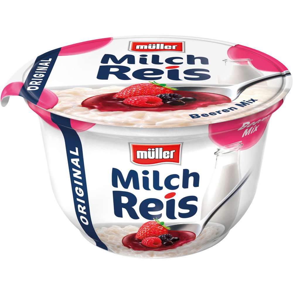 Produktabbildung Müller Milchreis Beeren Mix